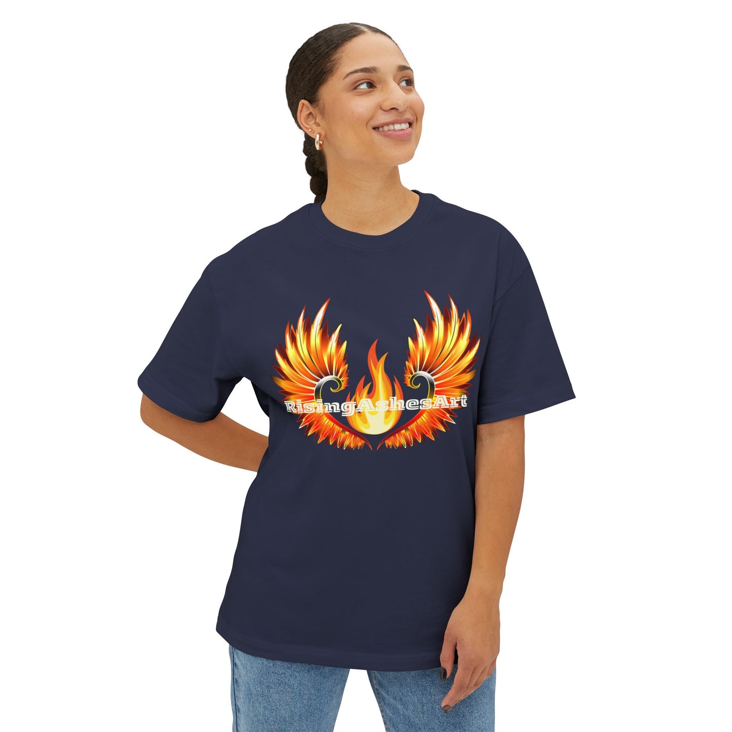 Logo Unisex Boxy T-Shirt