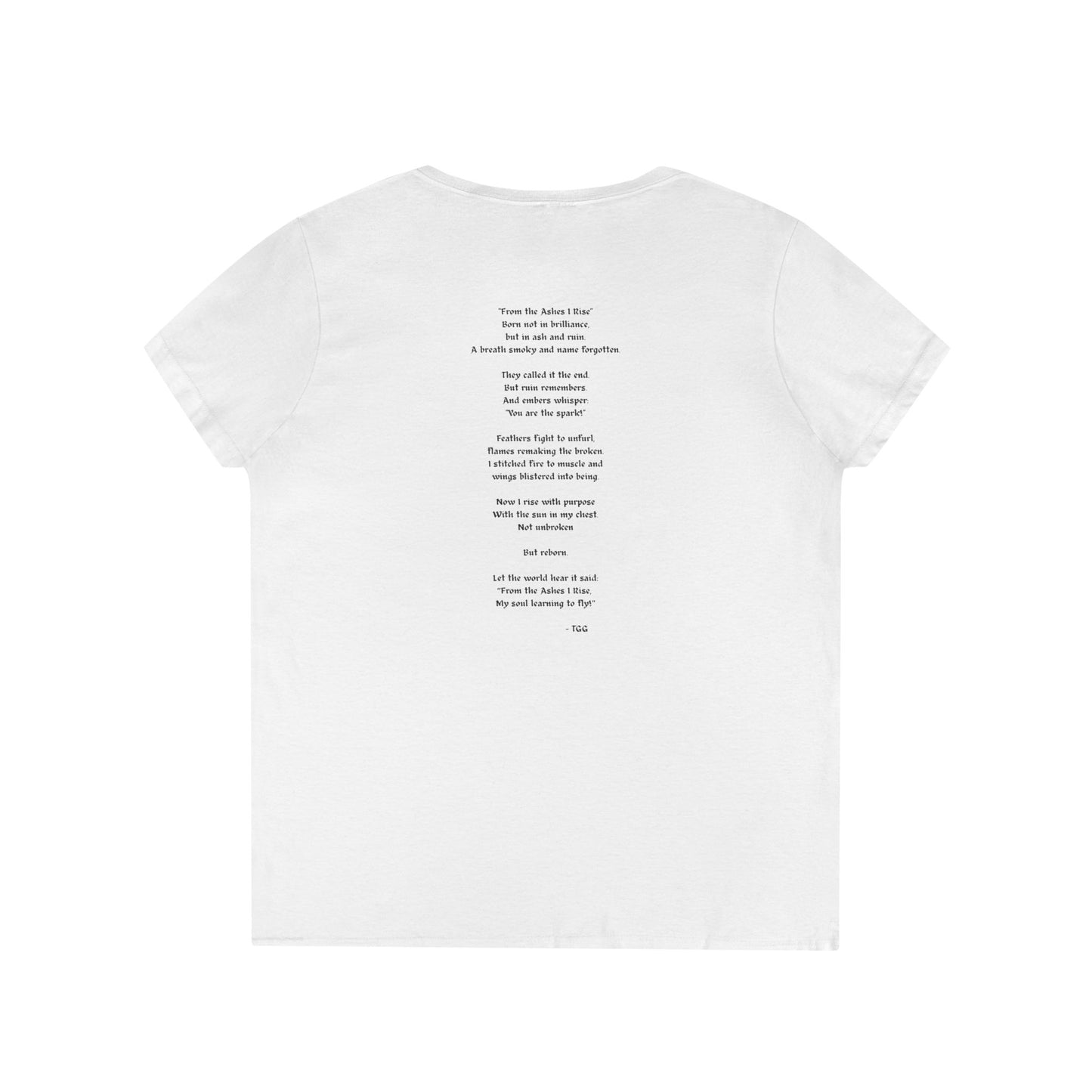 Logo Ladies' V-Neck T-Shirt