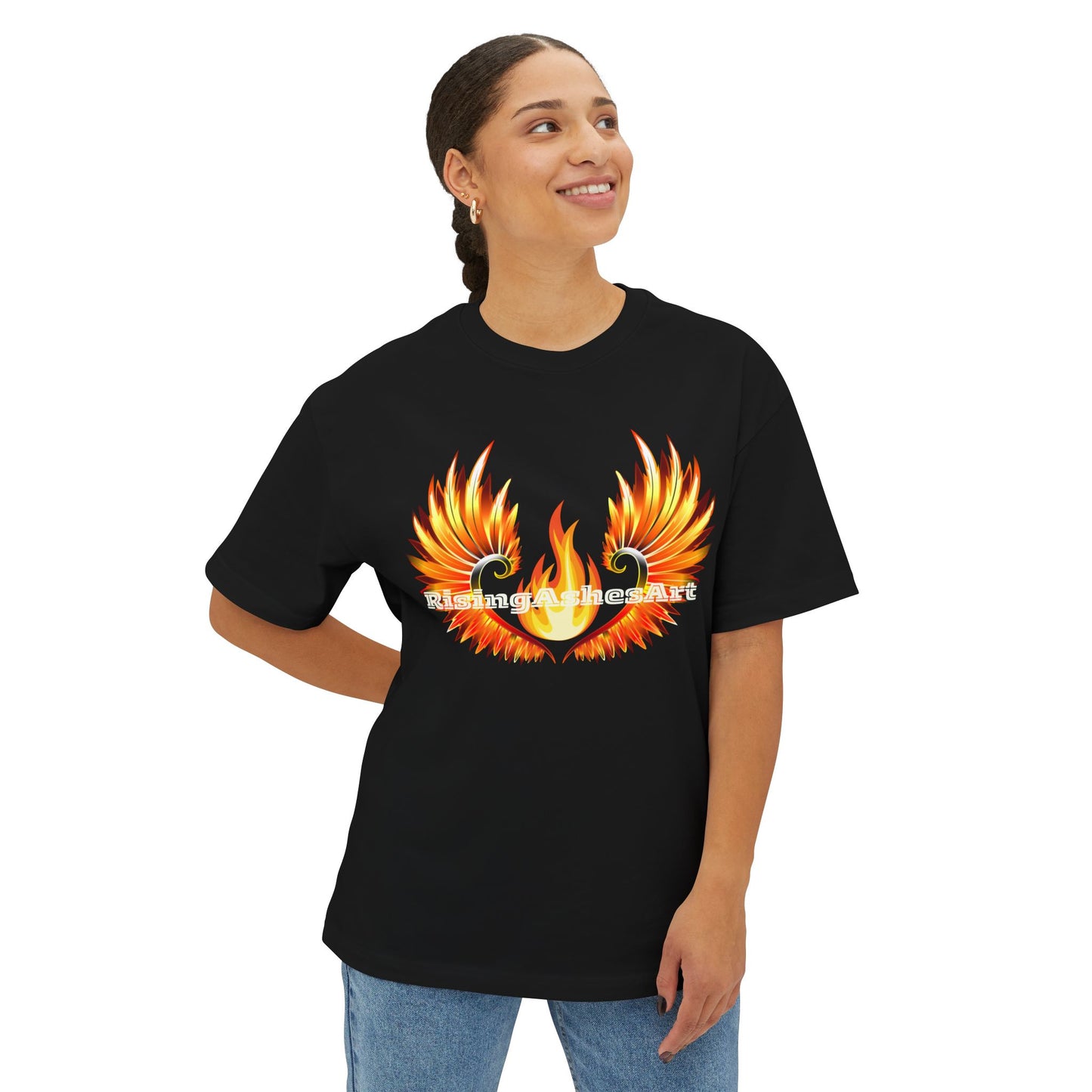 Logo Unisex Boxy T-Shirt