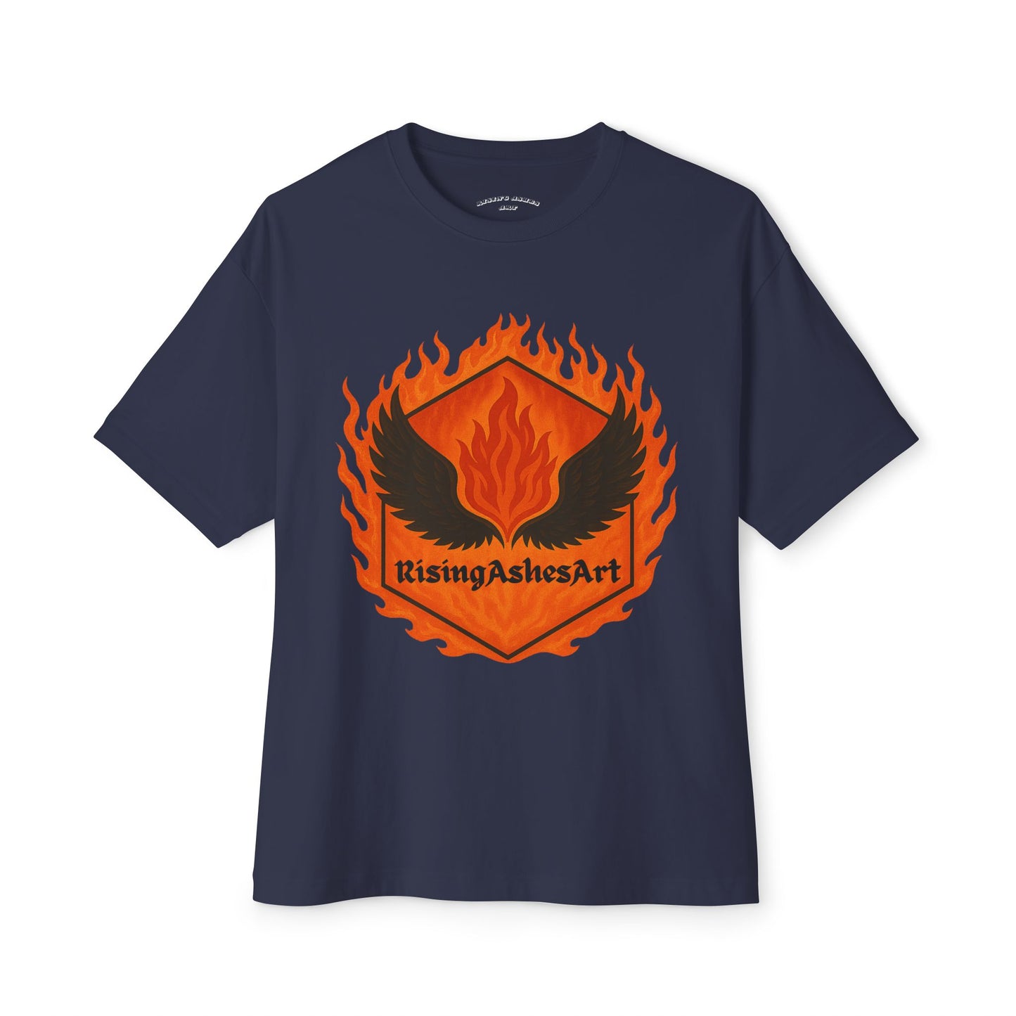 Flaming Wings Unisex Boxy T-Shirt