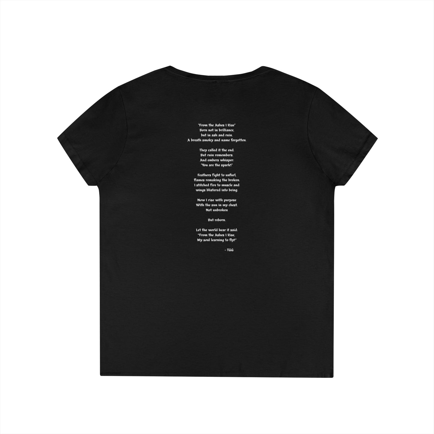 Logo Ladies' V-Neck T-Shirt