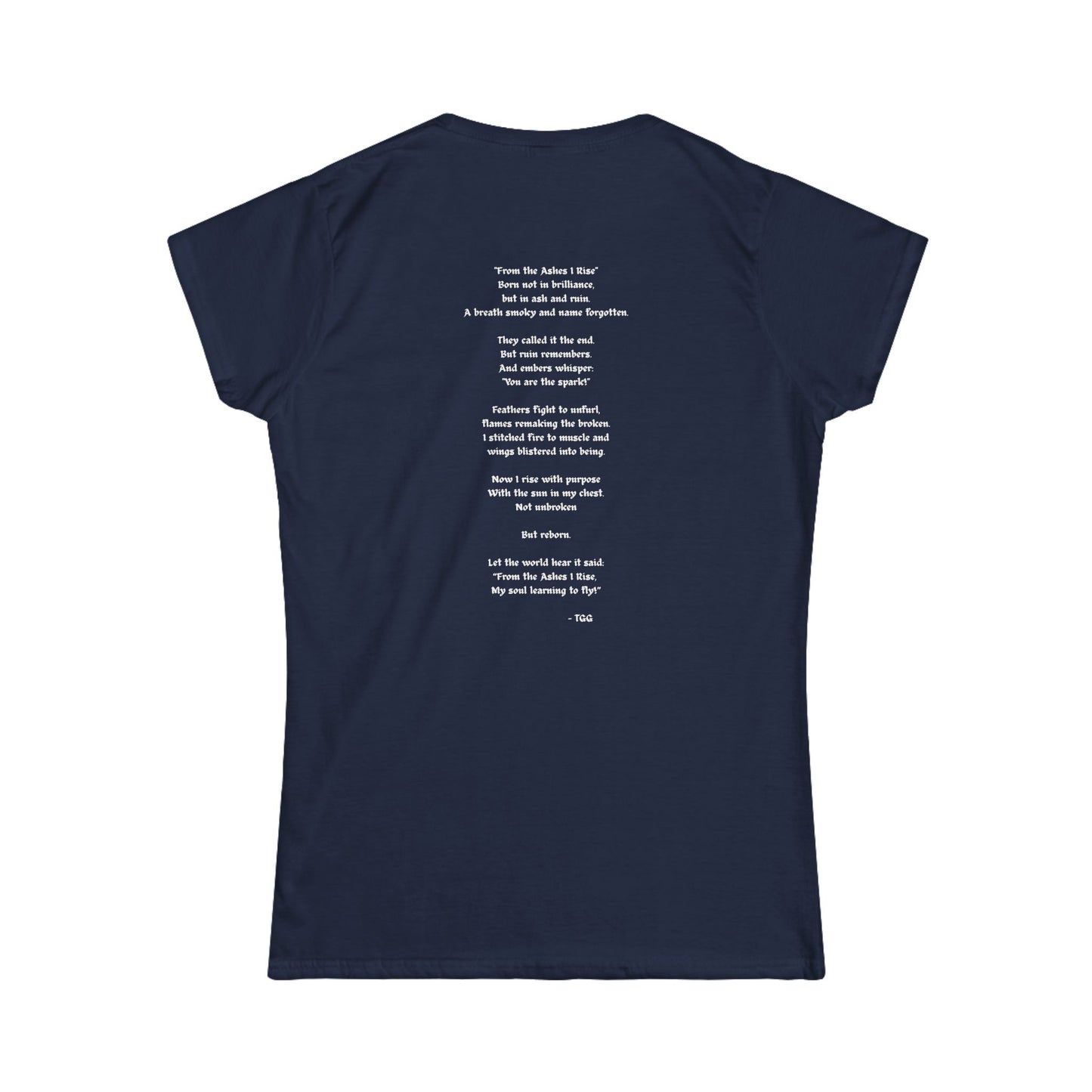 Flaming Wings Women's Softstyle T-Shirt
