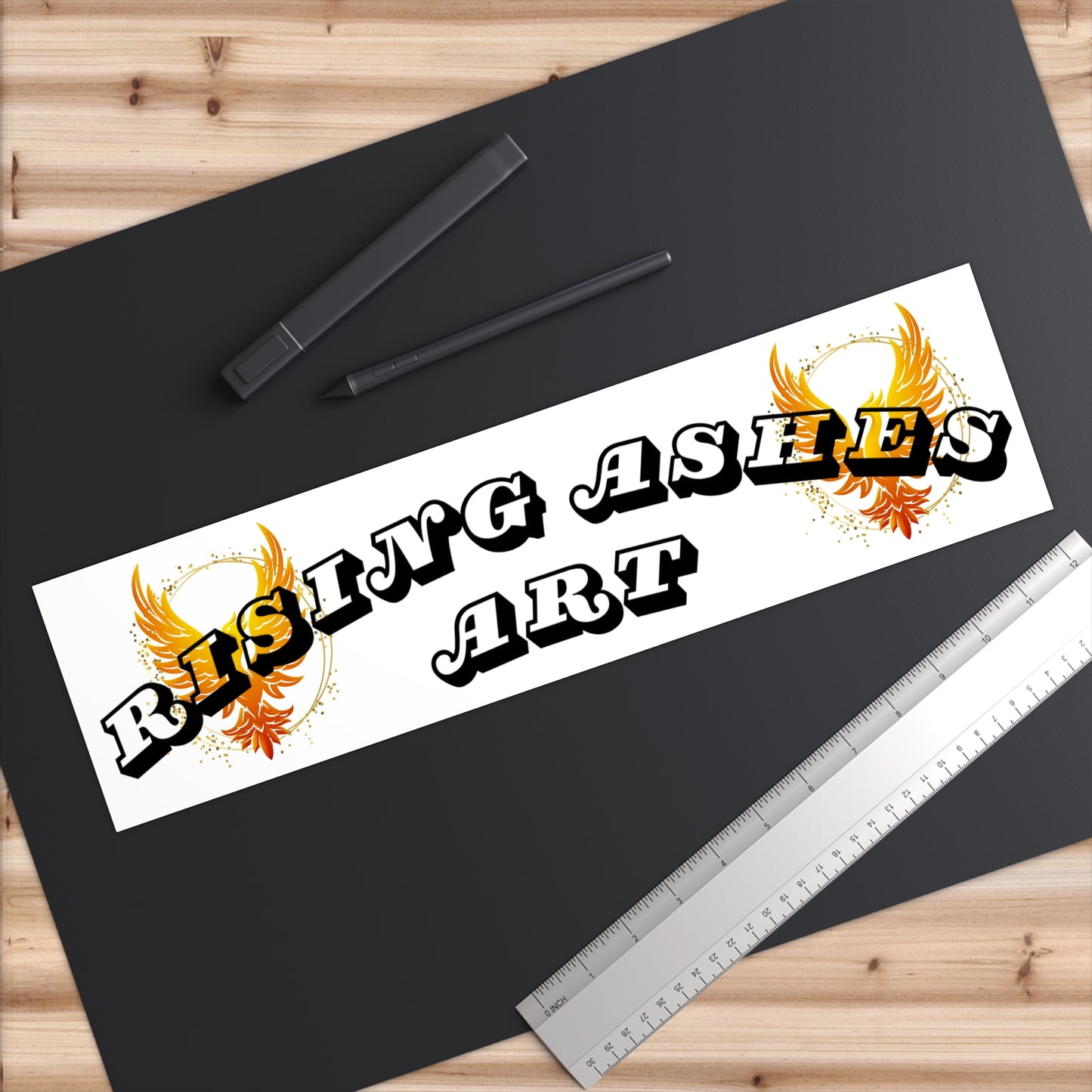 Phoenix Rising Bumper Stickers