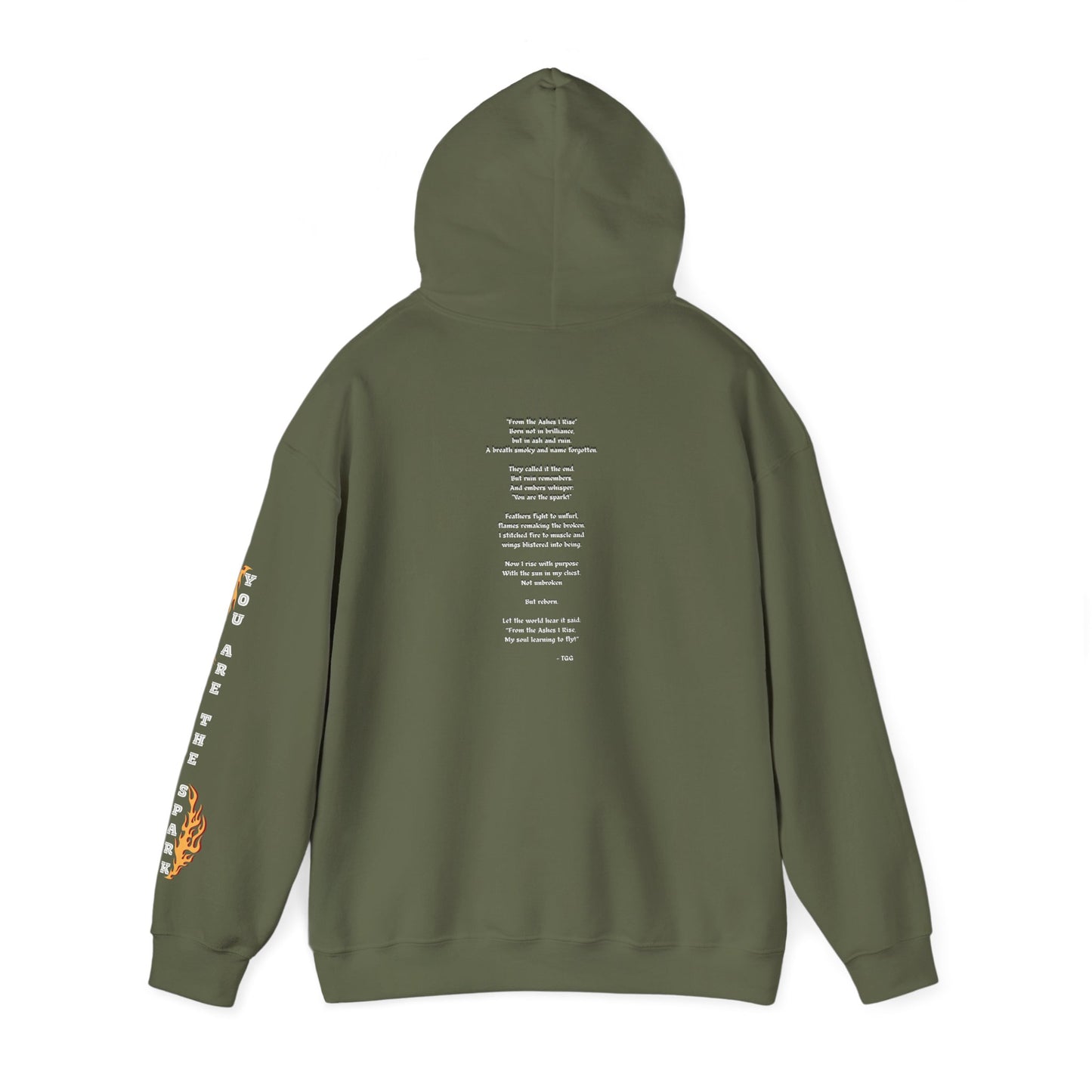 Fire Sword Unisex Hooded Sweatshirt
