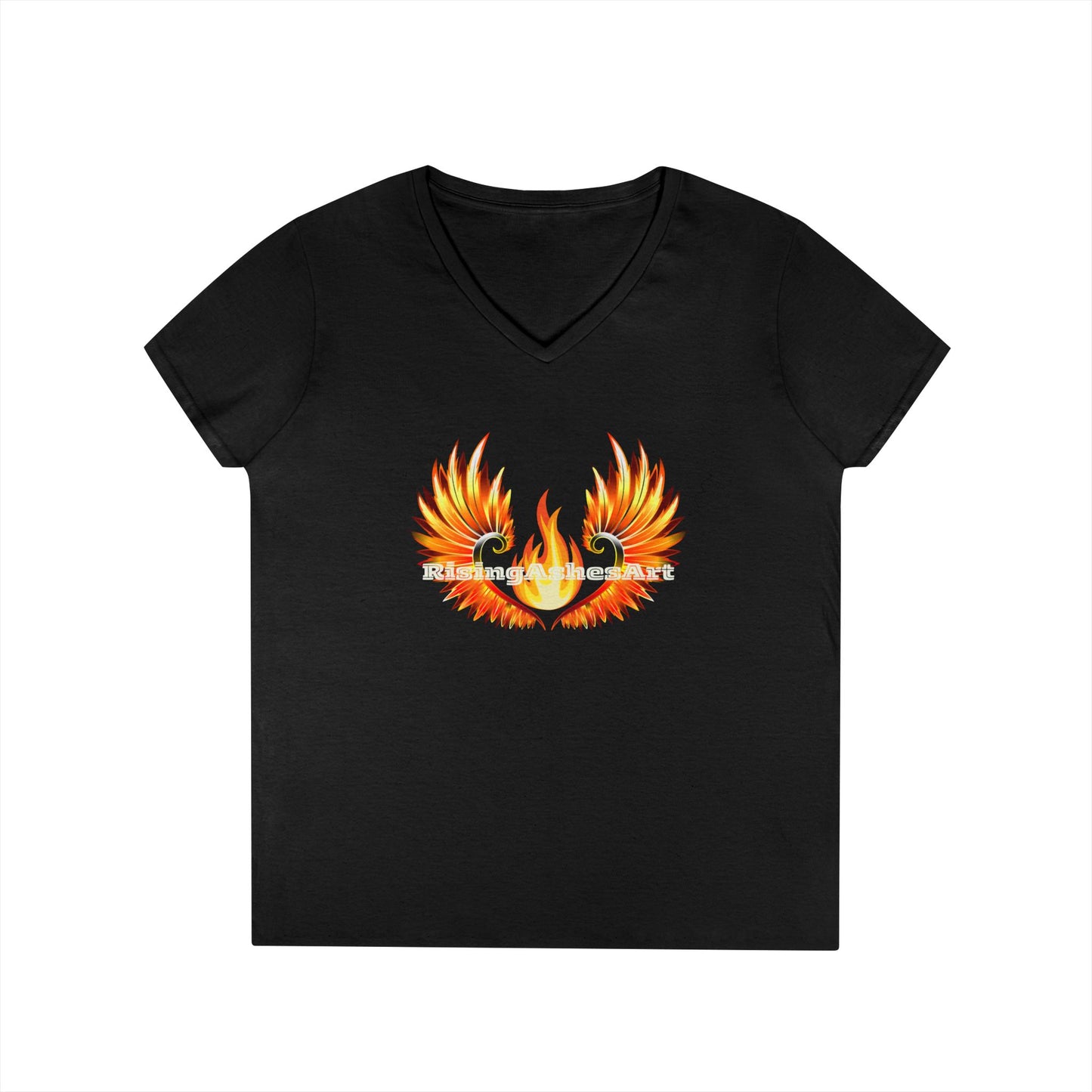 Logo Ladies' V-Neck T-Shirt