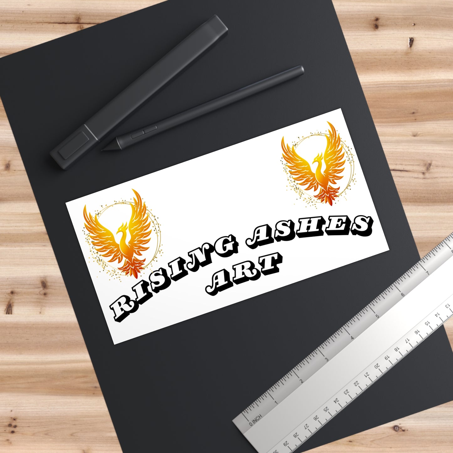 Phoenix Rising Bumper Stickers