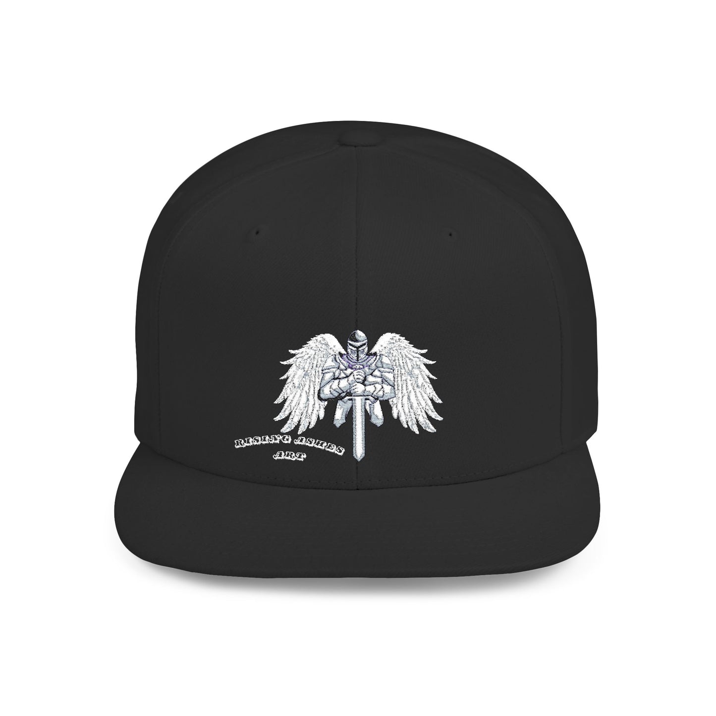 Winged Knight Flat Bill Snapback Hat