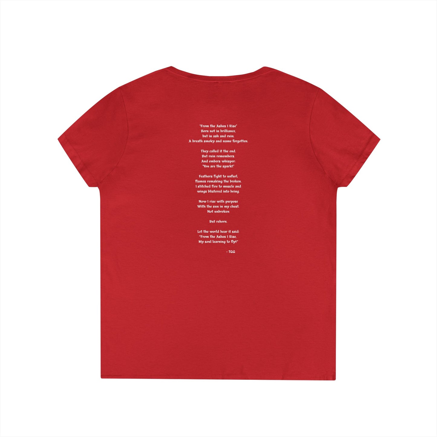 Logo Ladies' V-Neck T-Shirt
