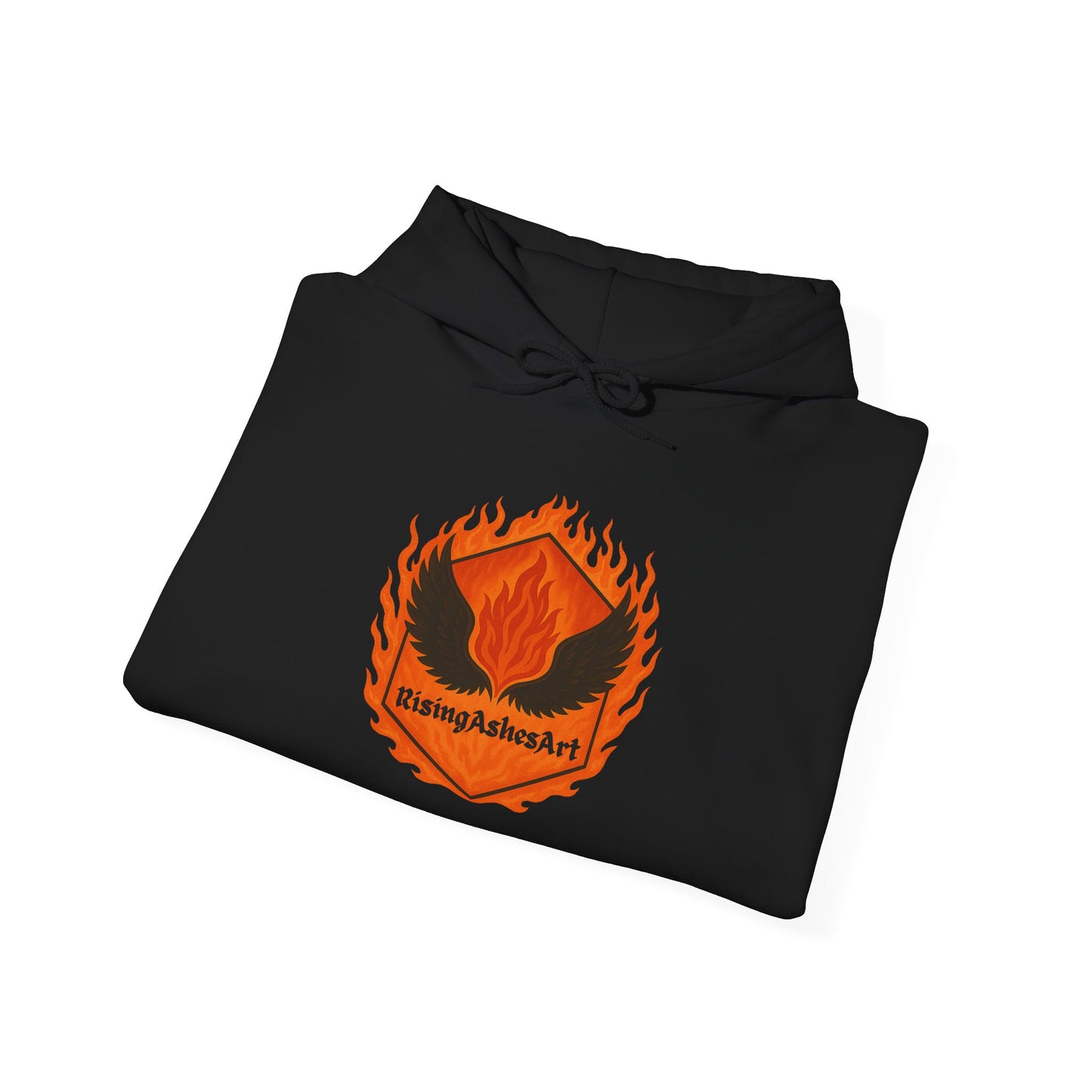 Flaming Wings Unisex Heavy Blend™ Hooded Sweatshirt
