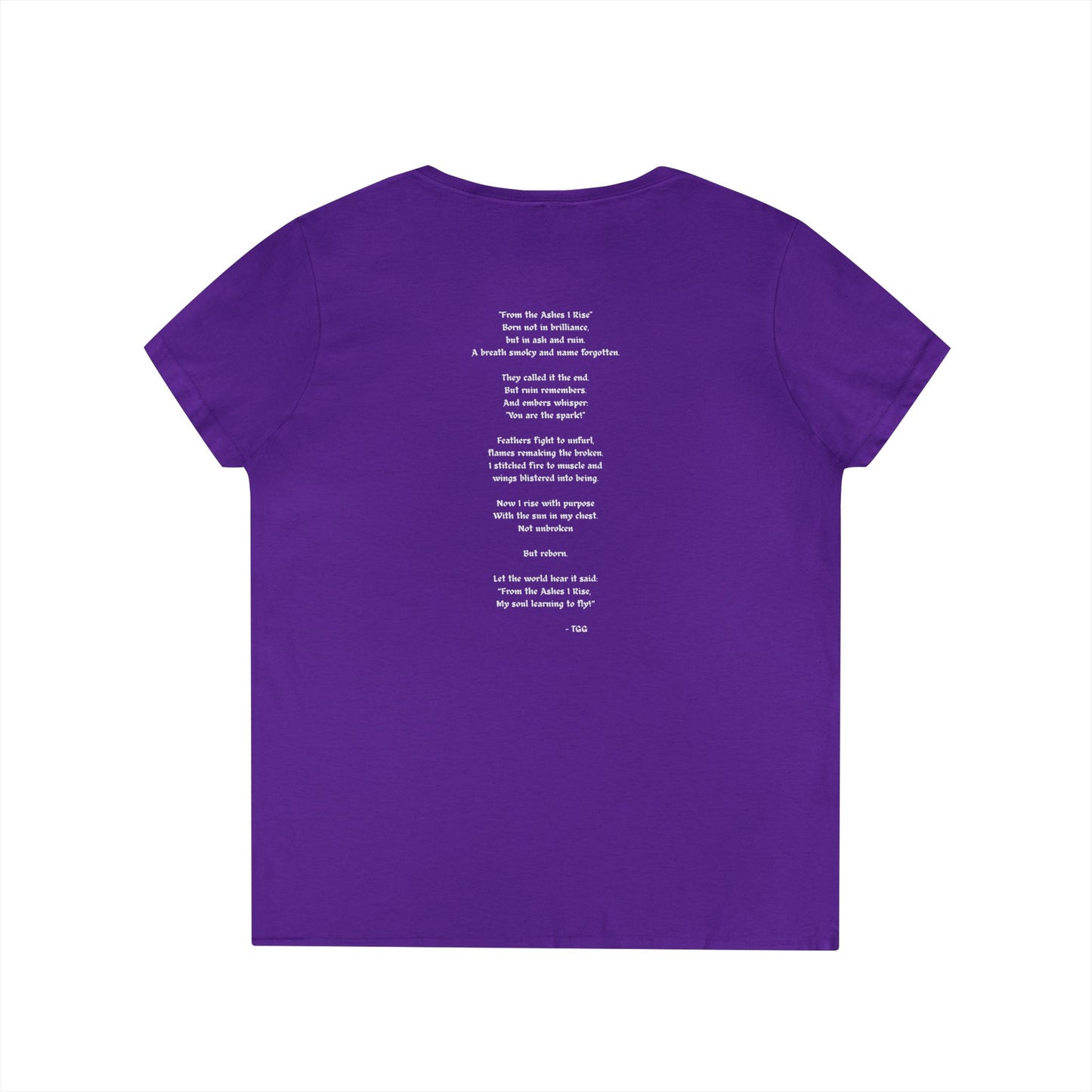 Logo Ladies' V-Neck T-Shirt