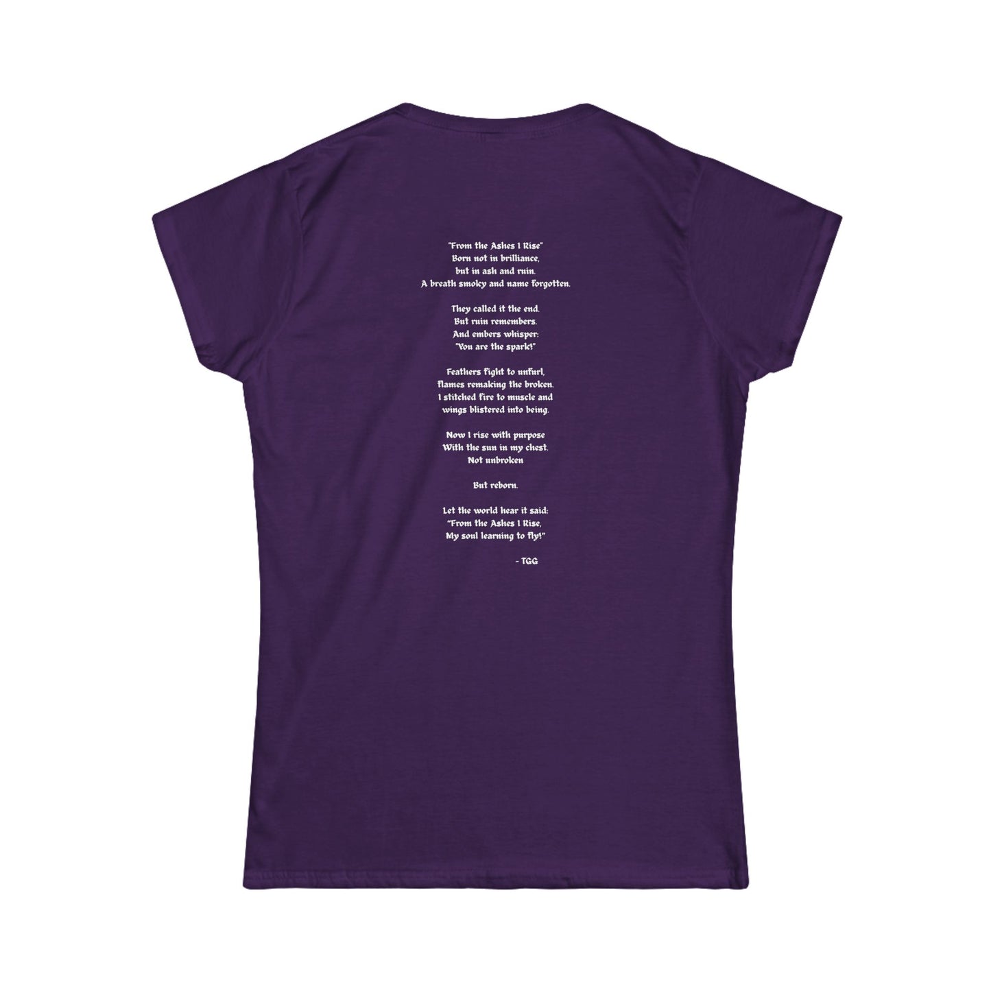 Flaming Wings Women's Softstyle T-Shirt