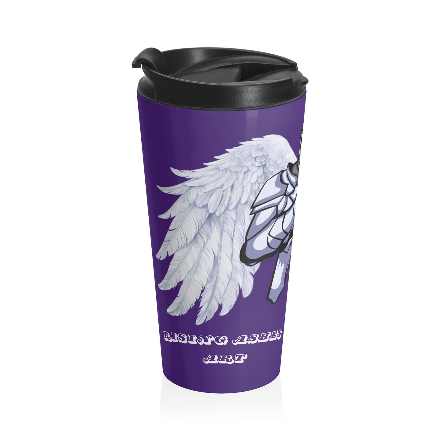 Winged Knight Stainless Steel Travel Mug