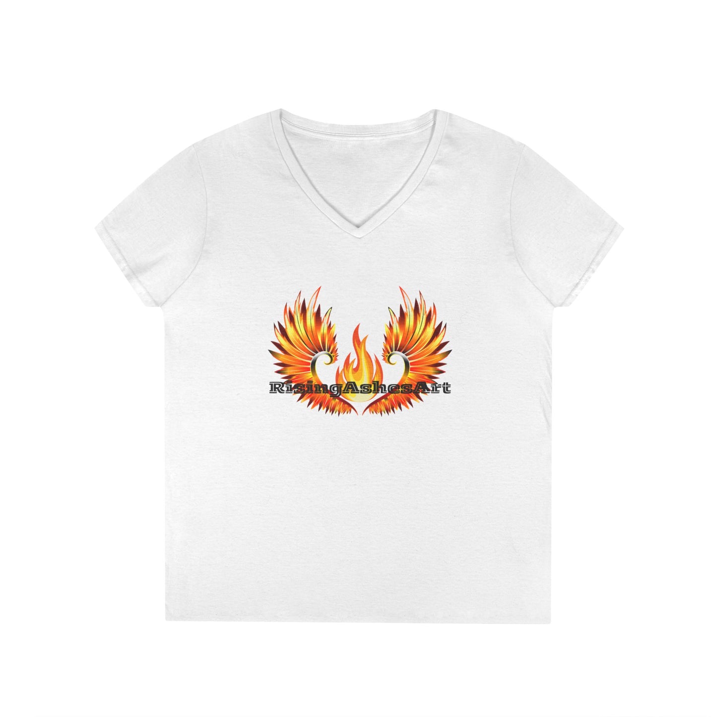Logo Ladies' V-Neck T-Shirt