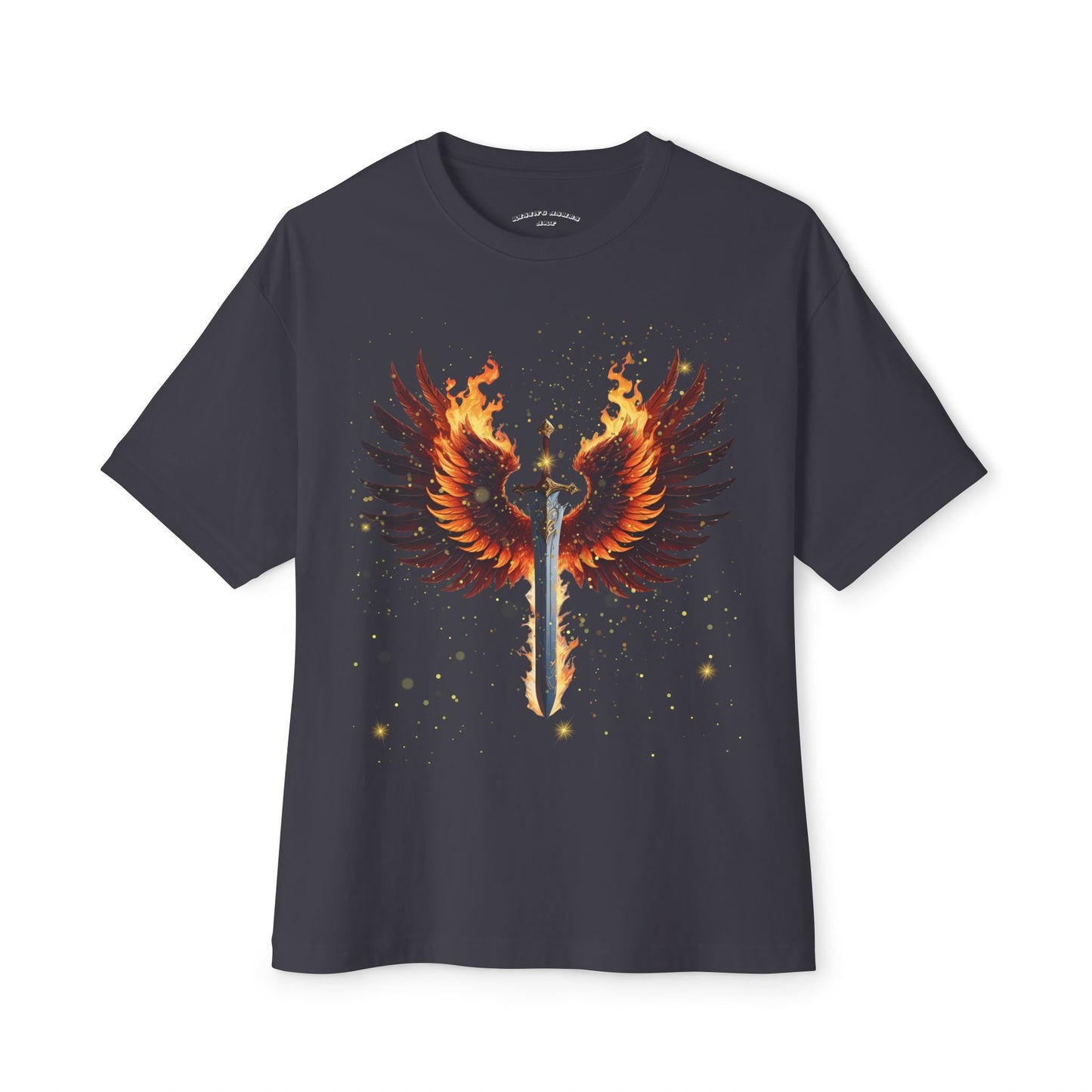 Fire Sword Unisex Boxy T- Shirt