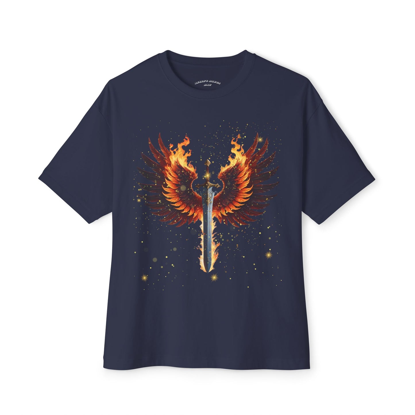 Fire Sword Unisex Boxy T- Shirt