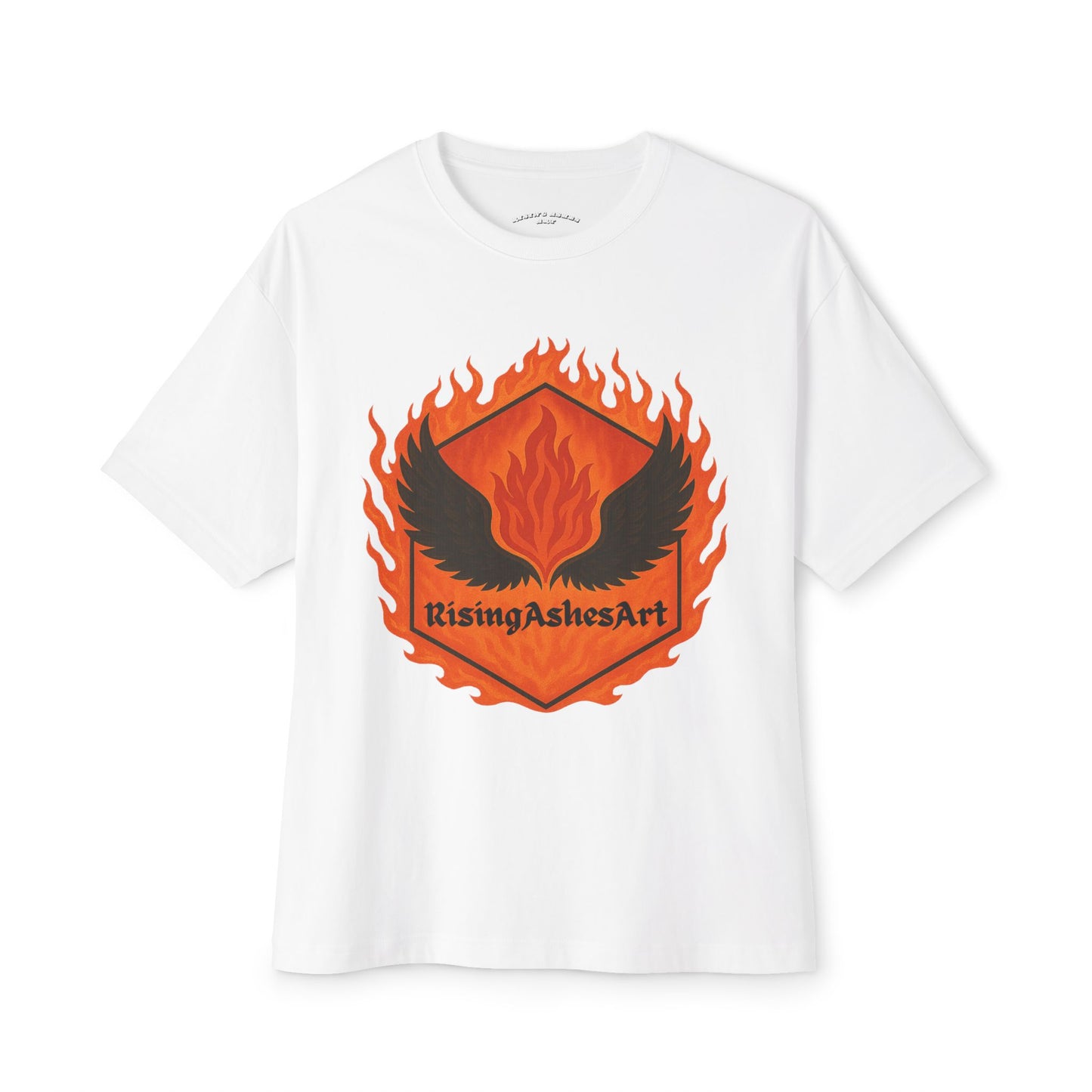 Flaming Wings Unisex Boxy T-Shirt