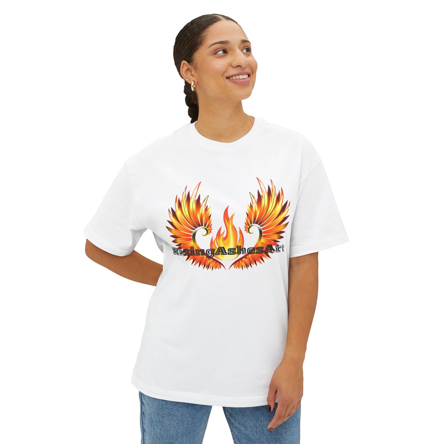Logo Unisex Boxy T-Shirt