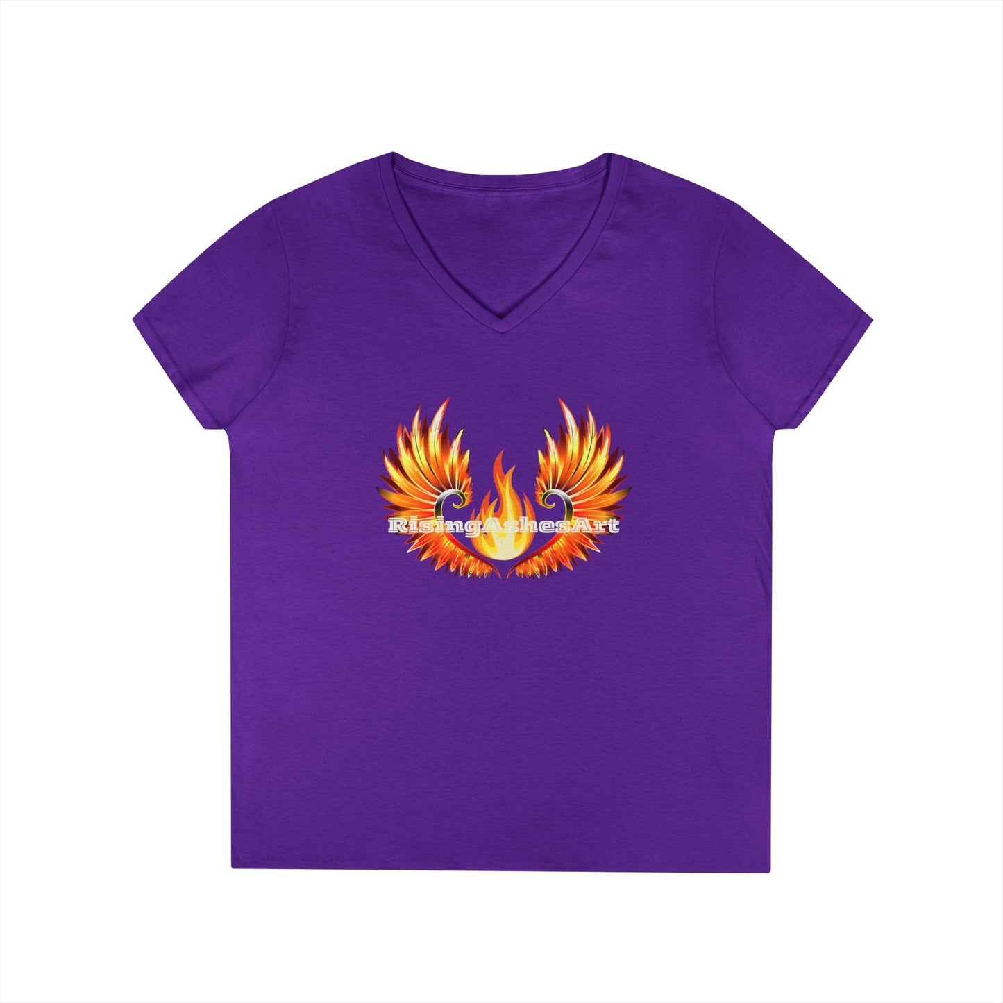 Logo Ladies' V-Neck T-Shirt