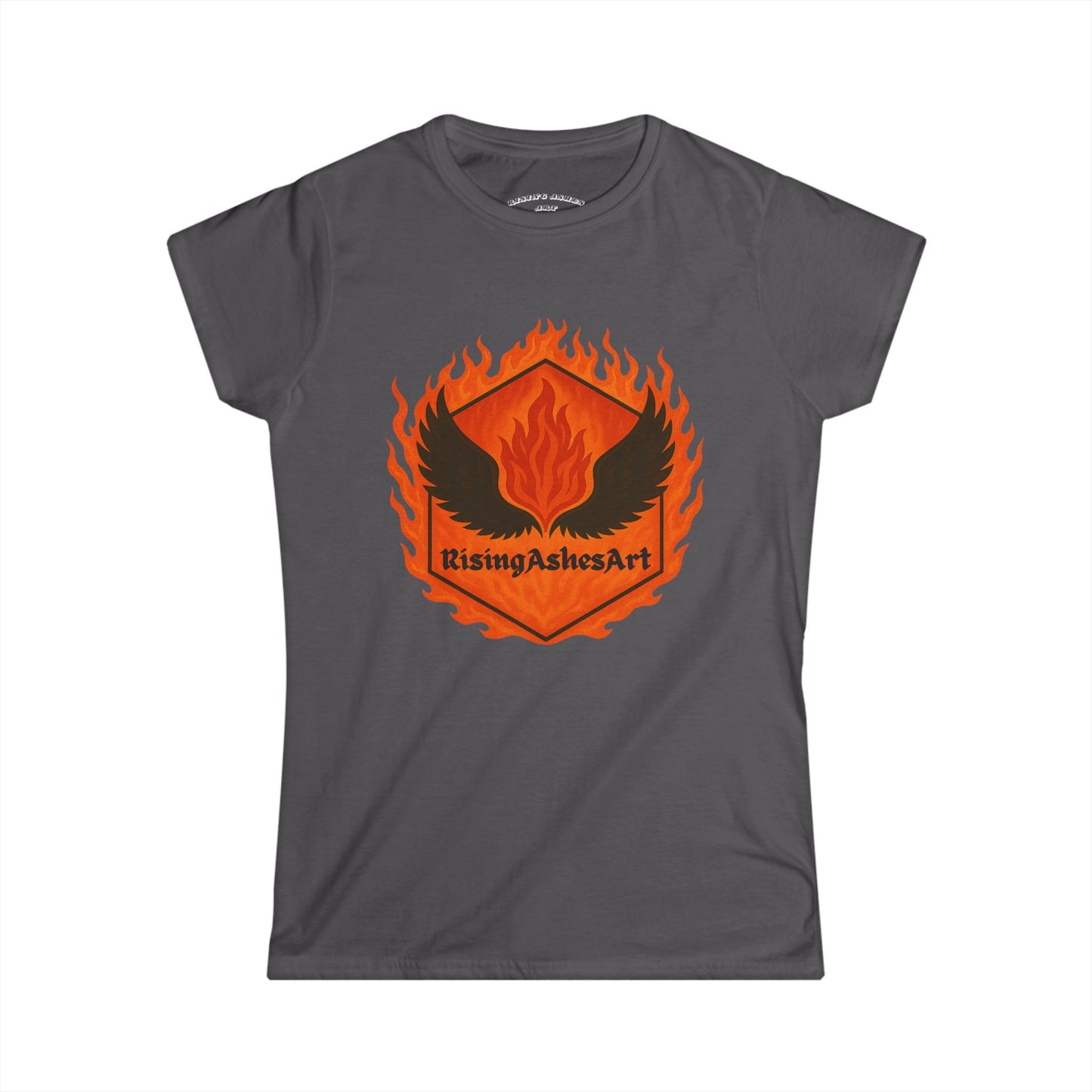 Flaming Wings Women's Softstyle T-Shirt