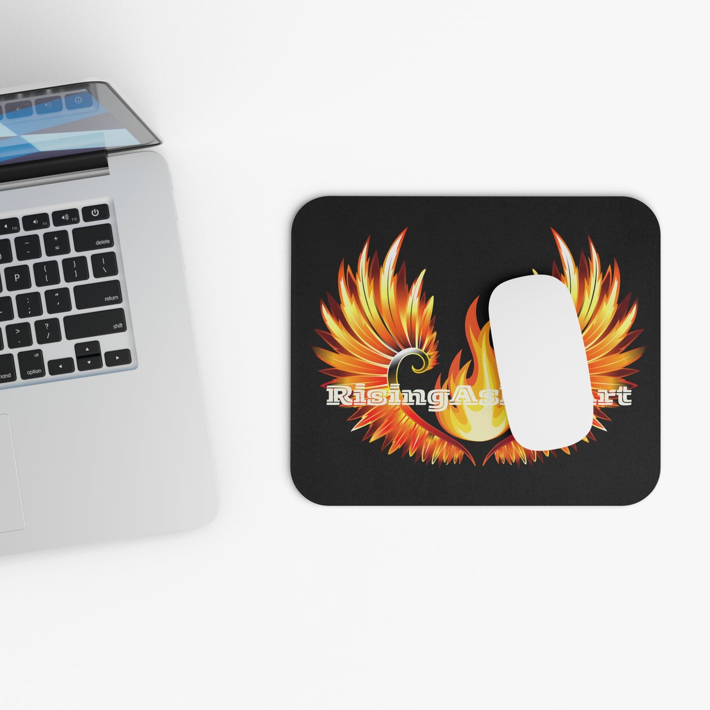 Fire Logo Mouse Pad