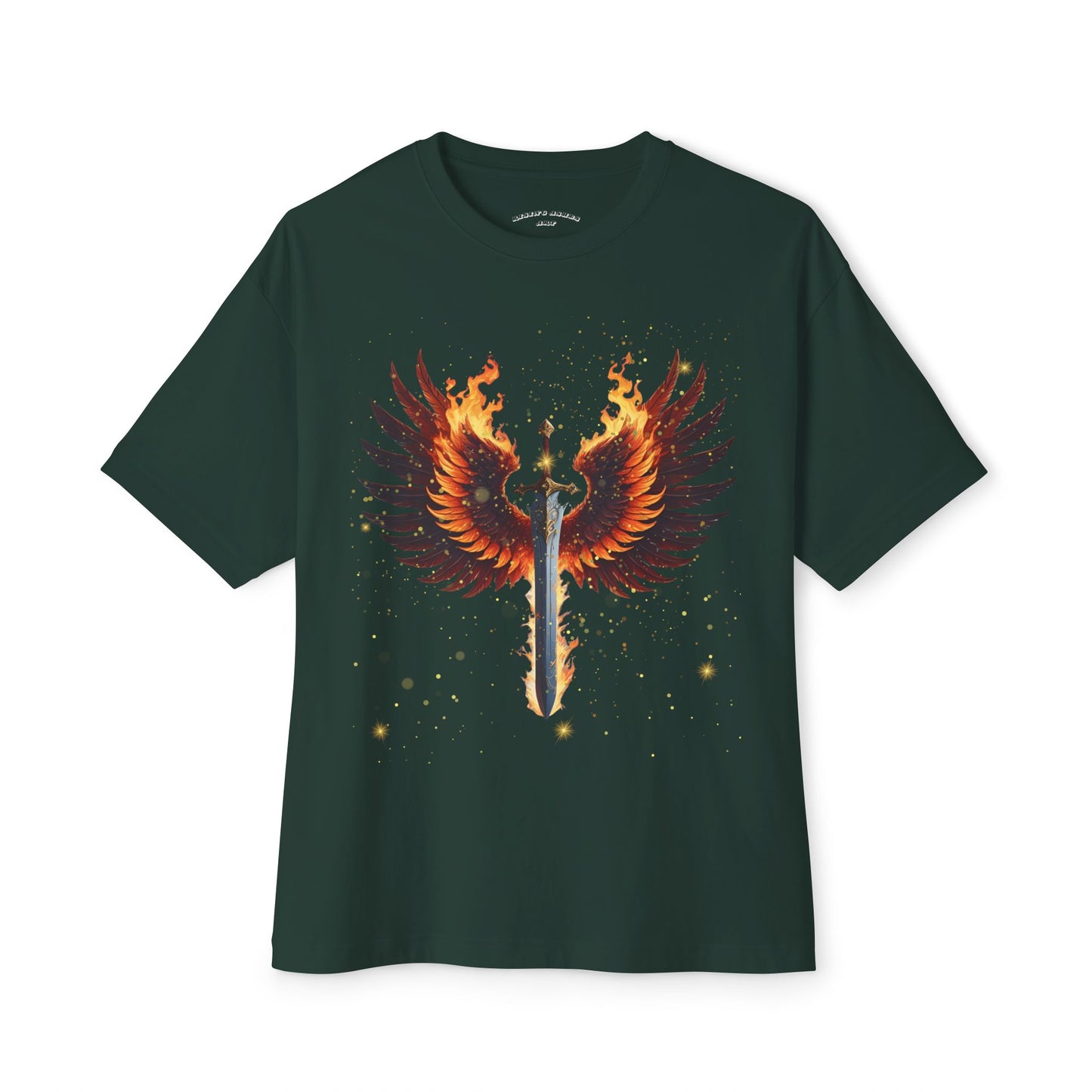 Fire Sword Unisex Boxy T- Shirt