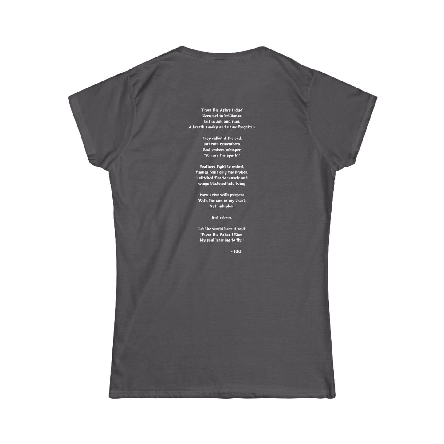 Flaming Wings Women's Softstyle T-Shirt