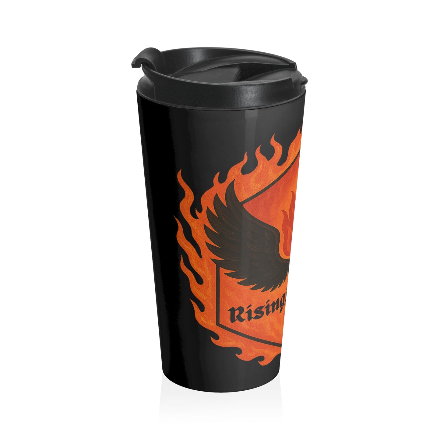 Flaming Wings Travel Mug