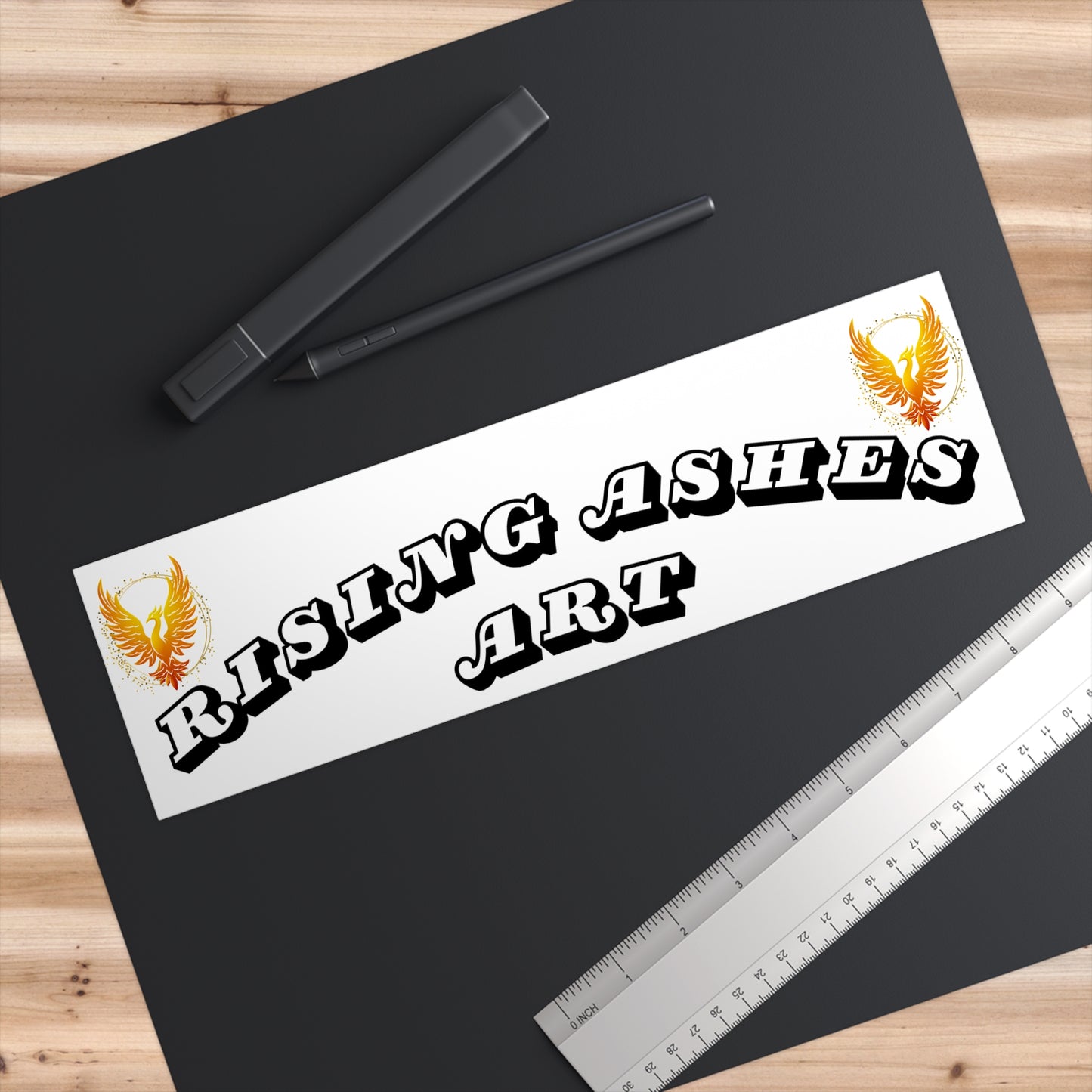 Phoenix Rising Bumper Stickers