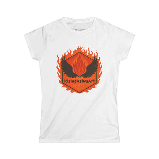 Flaming Wings Women's Softstyle T-Shirt