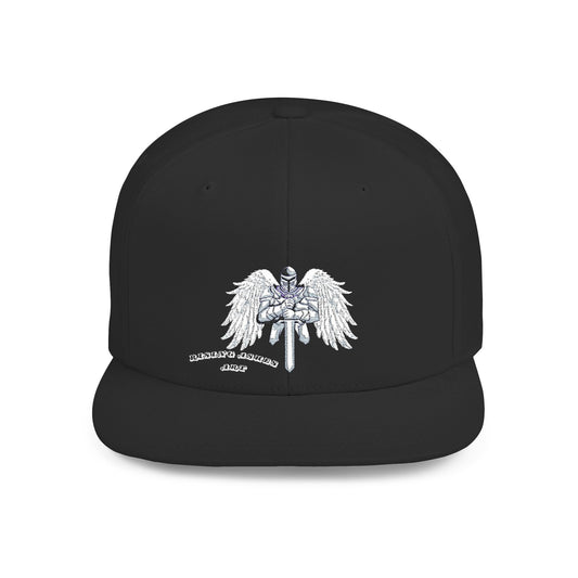 Winged Knight Flat Bill Snapback Hat