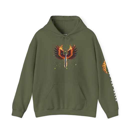 Fire Sword Unisex Hooded Sweatshirt
