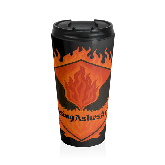 Flaming Wings Travel Mug