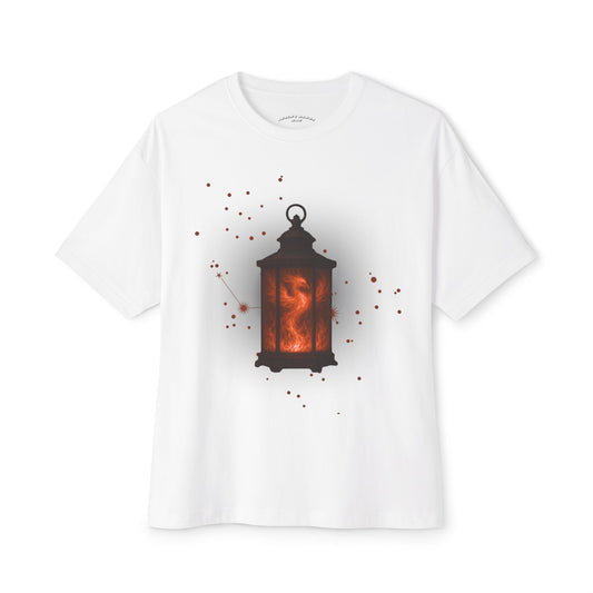 Pheonix Lantern Unisex Oversized Tshirt